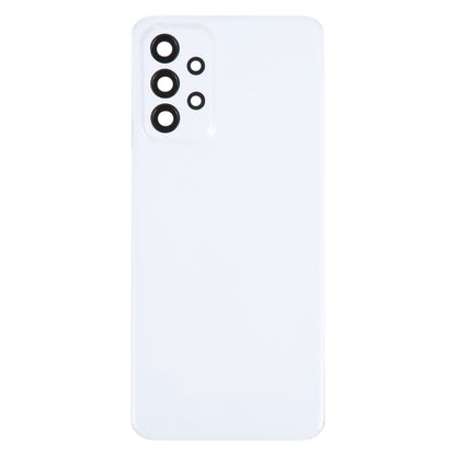 For Samsung Galaxy A23 5G SM-A236A Original Battery Back Cover with Camera Lens Frame(White)