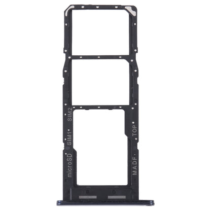 For Samsung Galaxy M14 SM-M146B Original SIM Card Tray + SIM Card Tray + Micro SD Card Tray (Dark Blue)