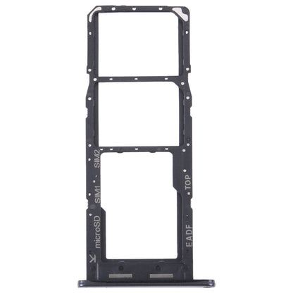 For Samsung Galaxy F14 5G Original SIM Card Tray + SIM Card Tray + Micro SD Card Tray (Black)