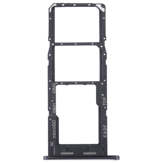 For Samsung Galaxy F14 5G Original SIM Card Tray + SIM Card Tray + Micro SD Card Tray (Black)