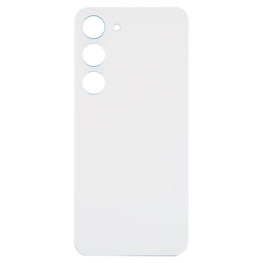 For Samsung Galaxy S23 SM-S911B OEM Glass Battery Back Cover(White)