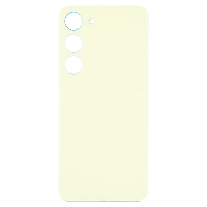 For Samsung Galaxy S23 SM-S911B OEM Glass Battery Back Cover(Yellow)