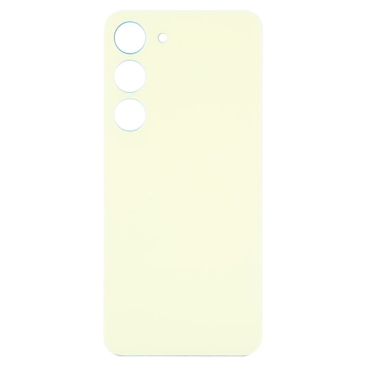 For Samsung Galaxy S23 SM-S911B OEM Glass Battery Back Cover(Yellow)