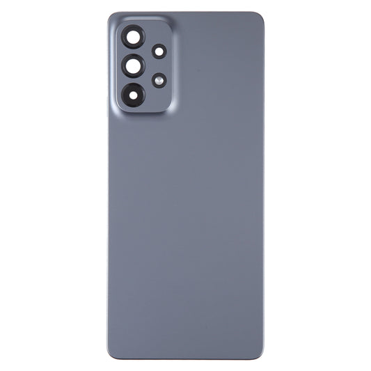 For Samsung Galaxy A73 5G SM-A736B Original Battery Back Cover with Camera Lens Frame(Black)