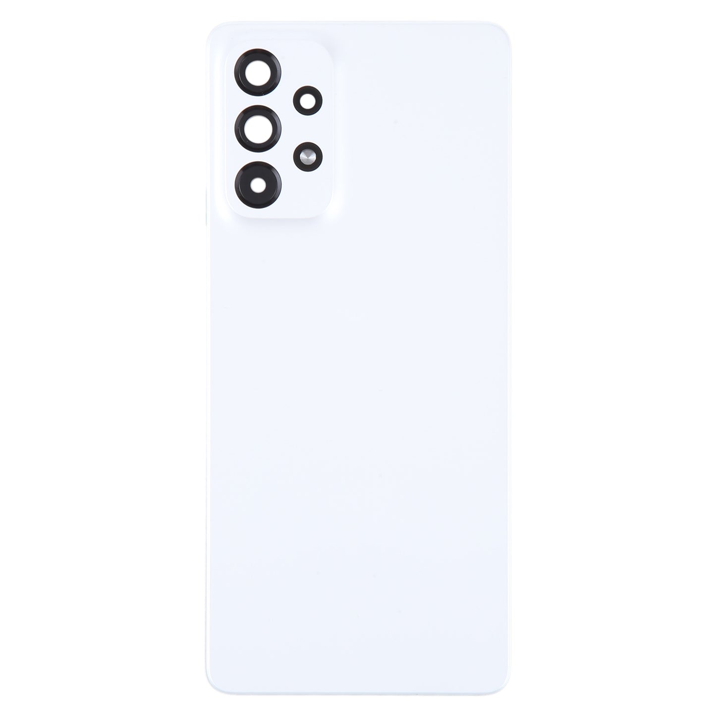 For Samsung Galaxy A73 5G SM-A736B Original Battery Back Cover with Camera Lens Frame(White)