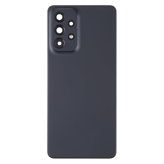 For Samsung Galaxy A53 5G SM-A536B Original Battery Back Cover with Camera Lens Frame(Black)