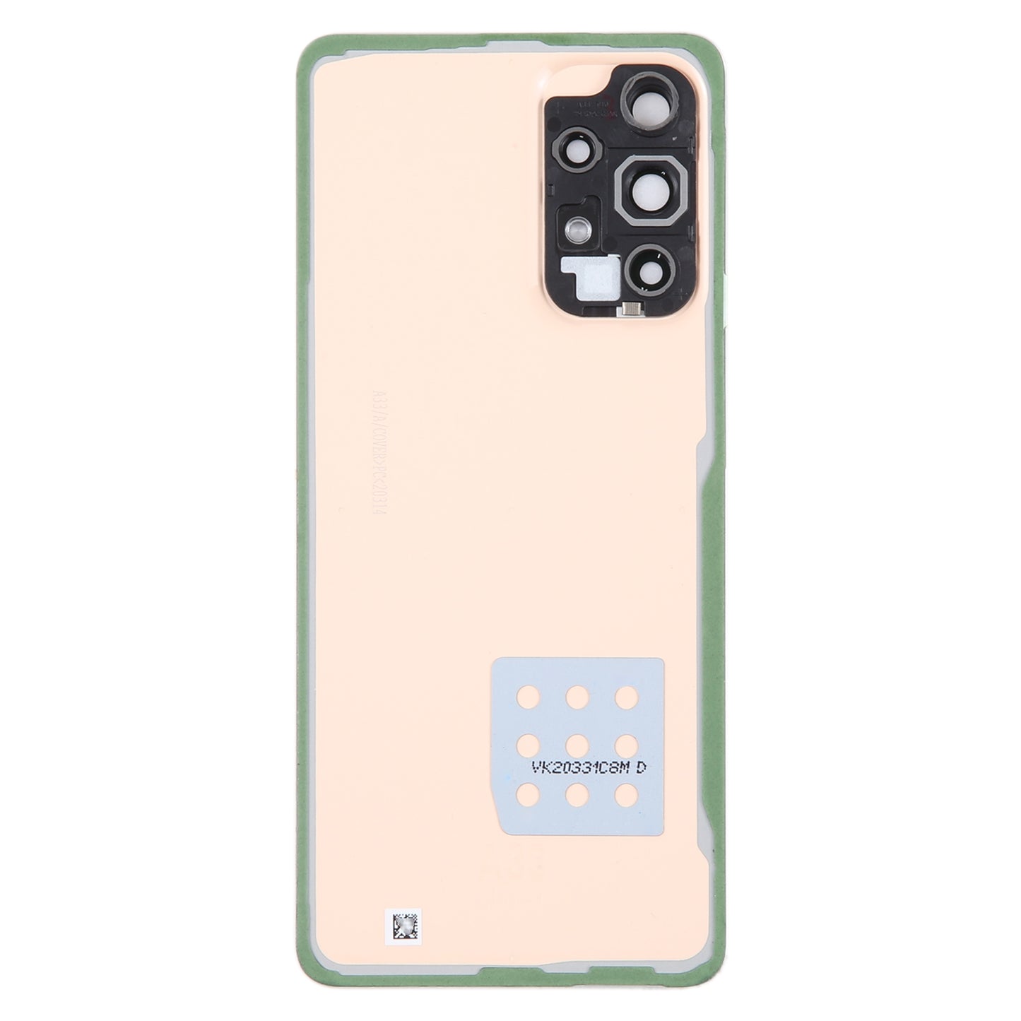 For Samsung Galaxy A53 5G SM-A536B Original Battery Back Cover with Camera Lens Frame(Pink)