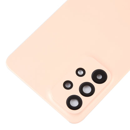 For Samsung Galaxy A53 5G SM-A536B Original Battery Back Cover with Camera Lens Frame(Pink)