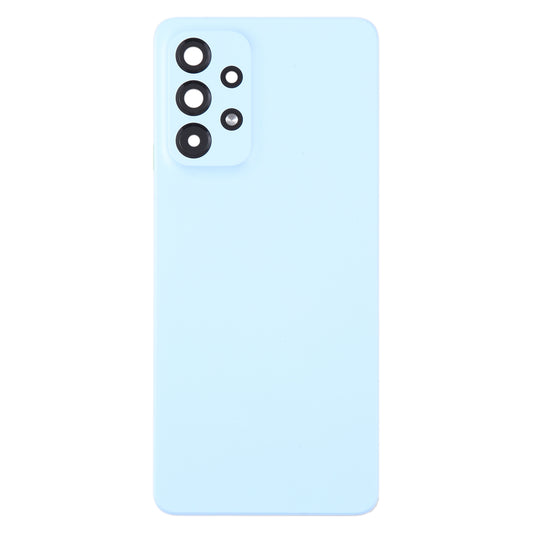 For Samsung Galaxy A53 5G SM-A536B Original Battery Back Cover with Camera Lens Frame(Blue)