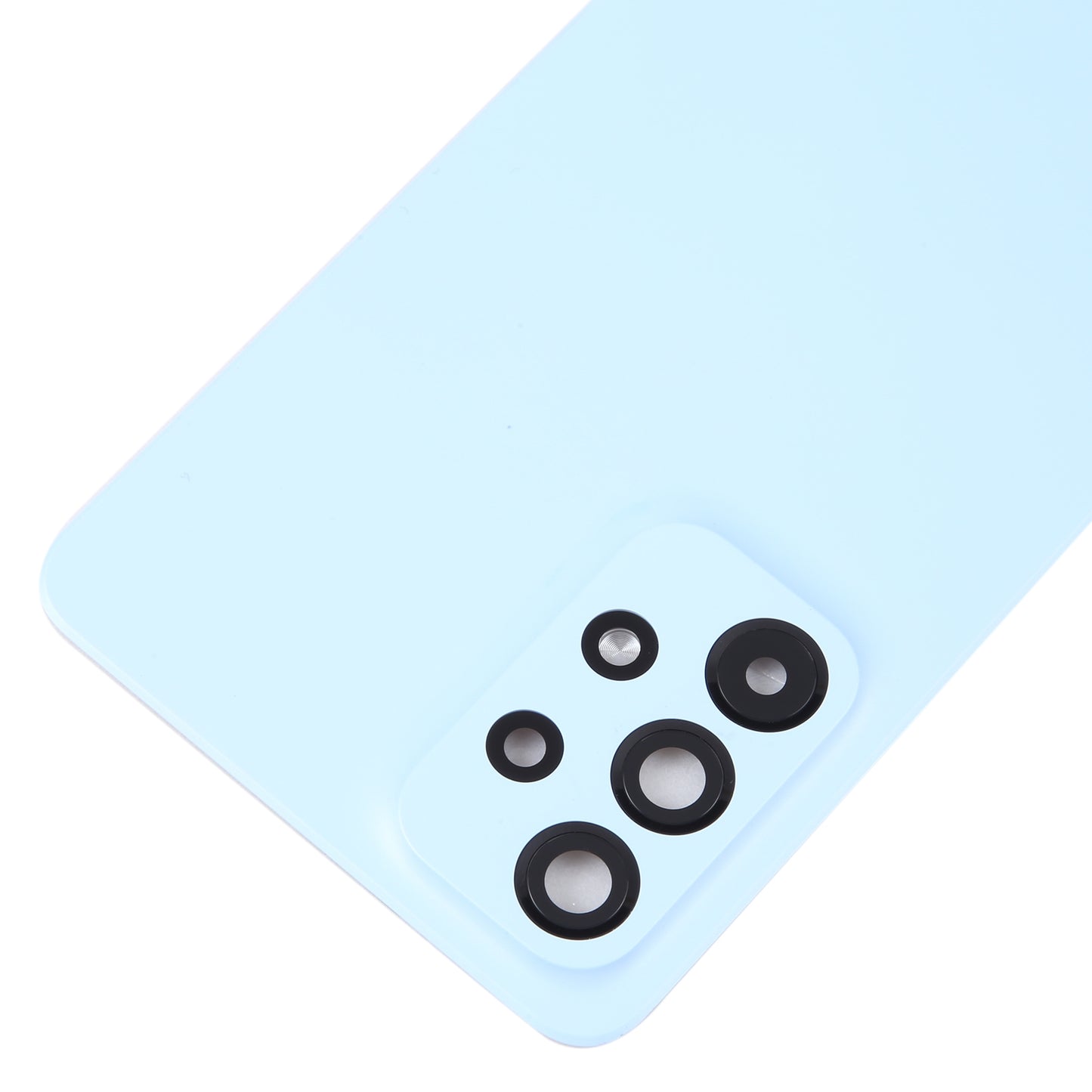 For Samsung Galaxy A53 5G SM-A536B Original Battery Back Cover with Camera Lens Frame(Blue)
