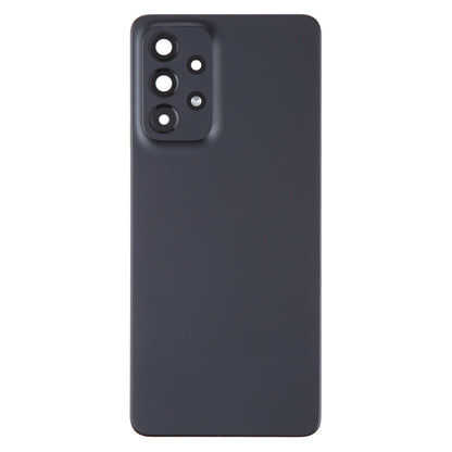 For Samsung Galaxy A33 5G SM-A336B Original Battery Back Cover with Camera Lens Frame(Black)
