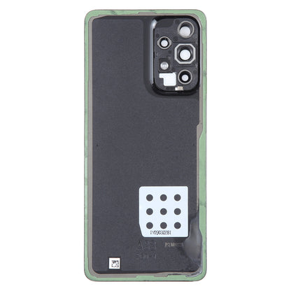 For Samsung Galaxy A33 5G SM-A336B Original Battery Back Cover with Camera Lens Frame(Black)