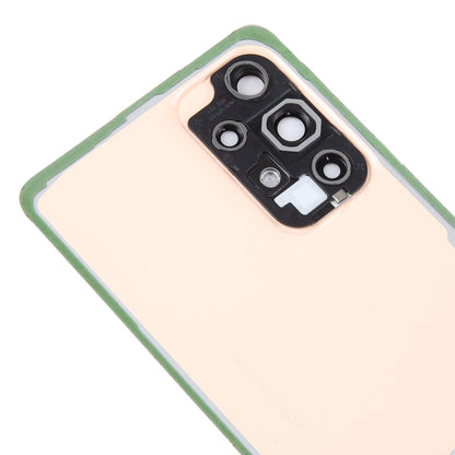 For Samsung Galaxy A33 5G SM-A336B Original Battery Back Cover with Camera Lens Frame(Pink)