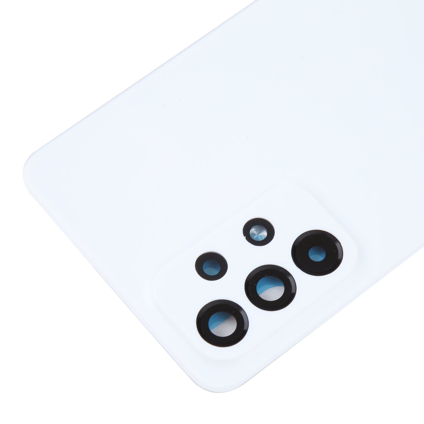 For Samsung Galaxy A33 5G SM-A336B Original Battery Back Cover with Camera Lens Frame(White)