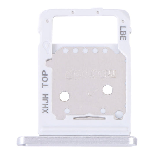 For Samsung Galaxy Tab S8+ SM-X800 Original SIM Card Tray + Micro SD Card Tray (Silver)