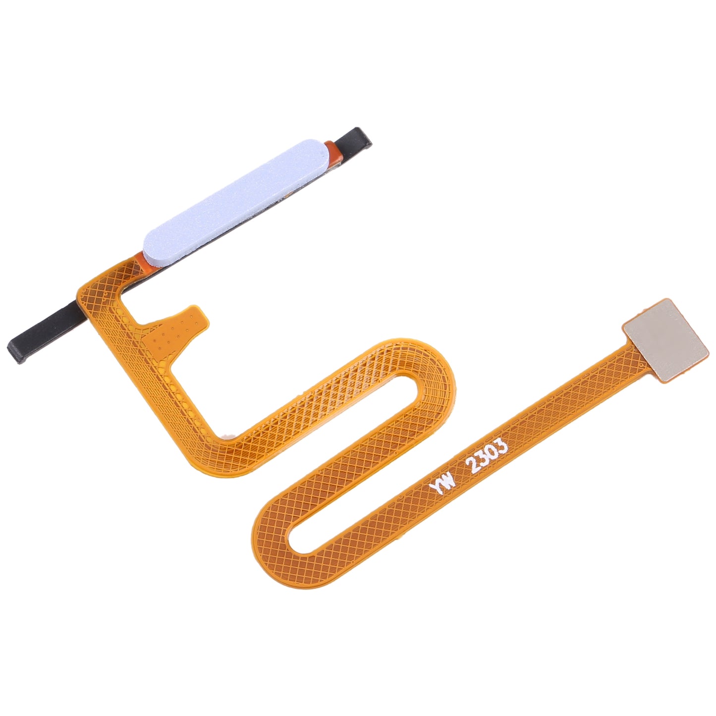 For Samsung Galaxy A14 SM-A145P Original Fingerprint Sensor Flex Cable (Silver)