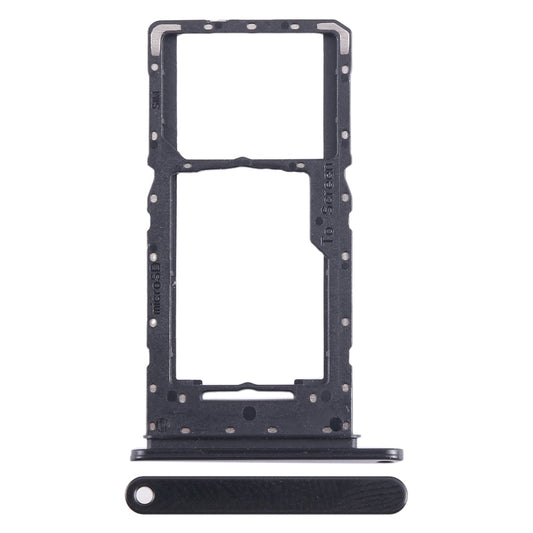 For Samsung Galaxy A14 4G SM-A145P Original SIM Card Tray + SIM Card Tray + Micro SD Card Tray (Black)