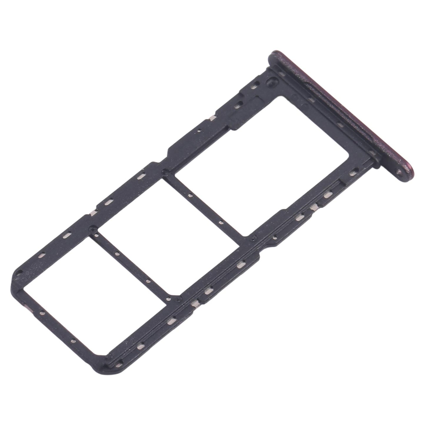 For Samsung Galaxy A14 5G SM-A146P Original SIM Card Tray + SIM Card Tray + Micro SD Card Tray (Purple)