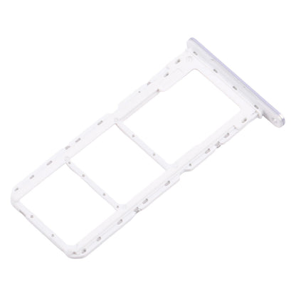 For Samsung Galaxy A14 5G SM-A146P Original SIM Card Tray + SIM Card Tray + Micro SD Card Tray (Silver)