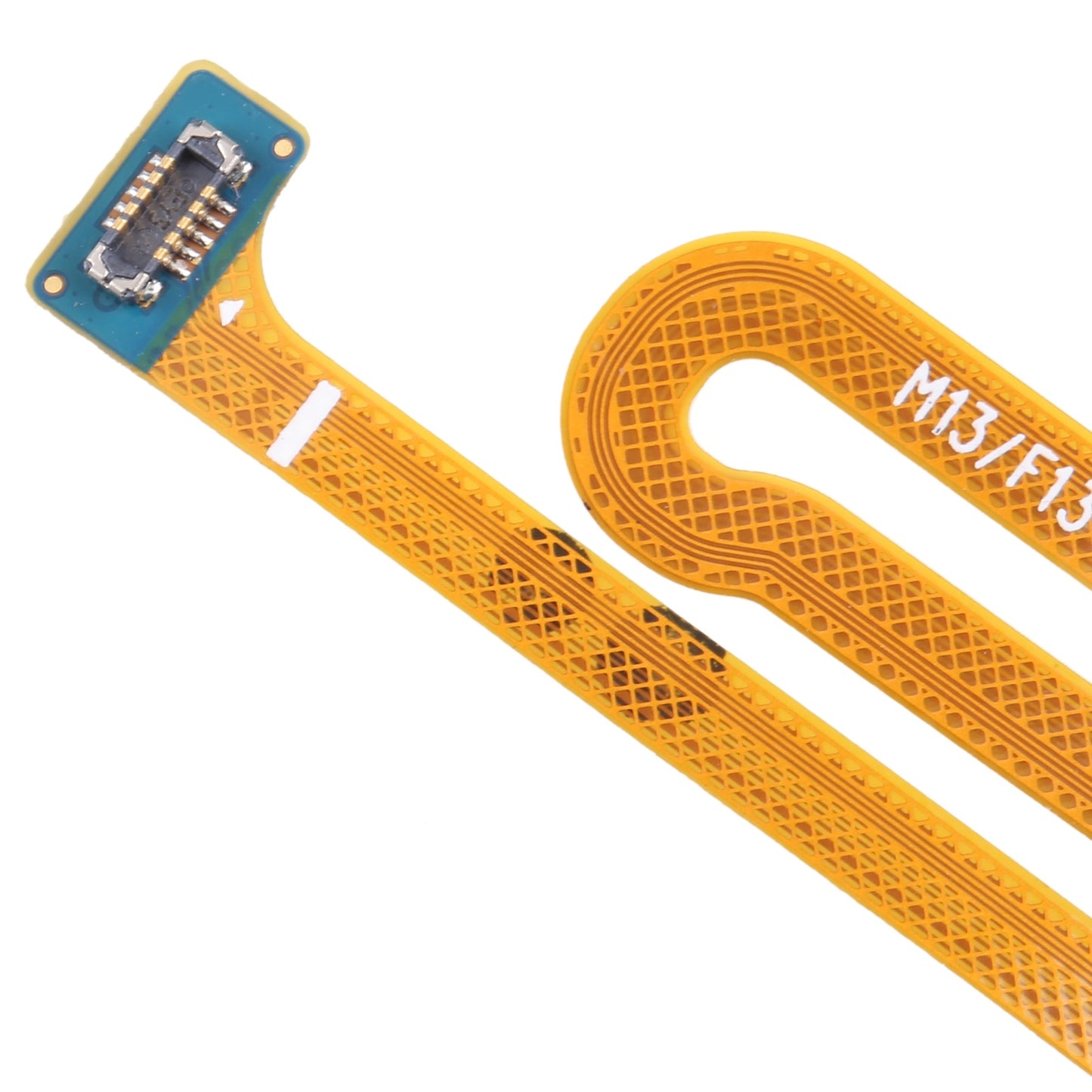 For Samsung Galaxy M13 SM-M135F Original Fingerprint Sensor Flex Cable (Black)