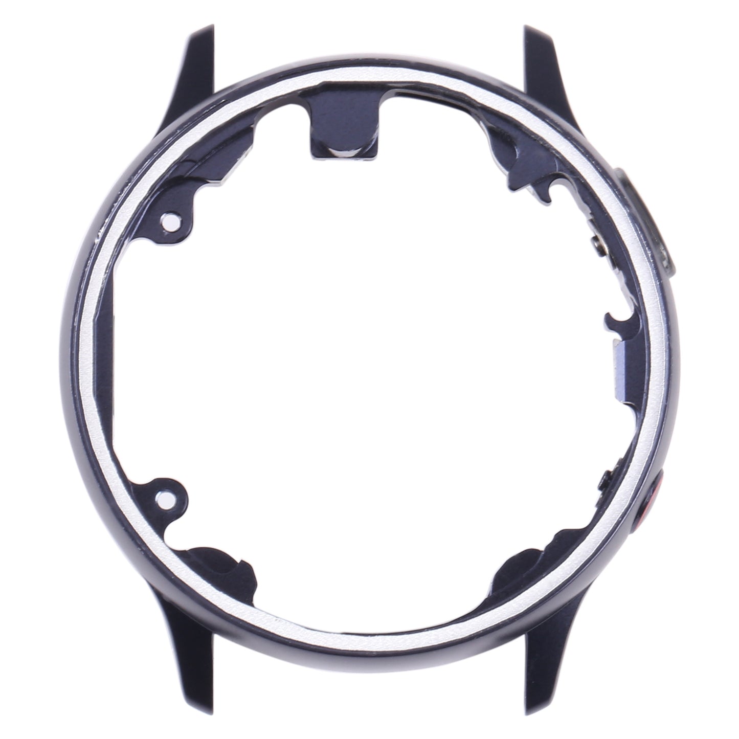 Aluminum Material Original LCD Screen Frame Bezel Plate For Samsung Galaxy Watch Active2 40mm SM-R830 (Black)
