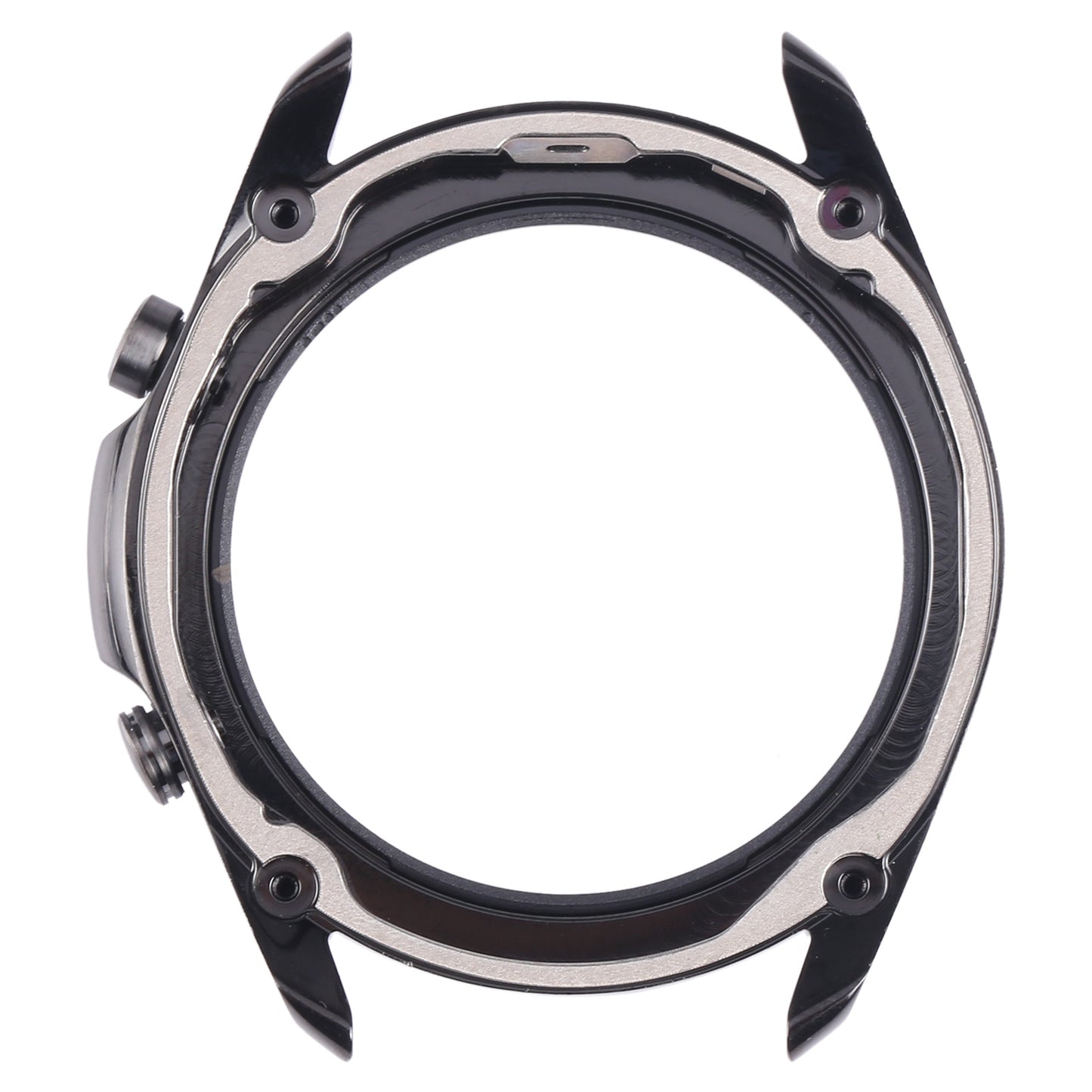 Original LCD Screen Frame Bezel Plate For Samsung Galaxy Watch 3 45mm SM-R840 (Black)