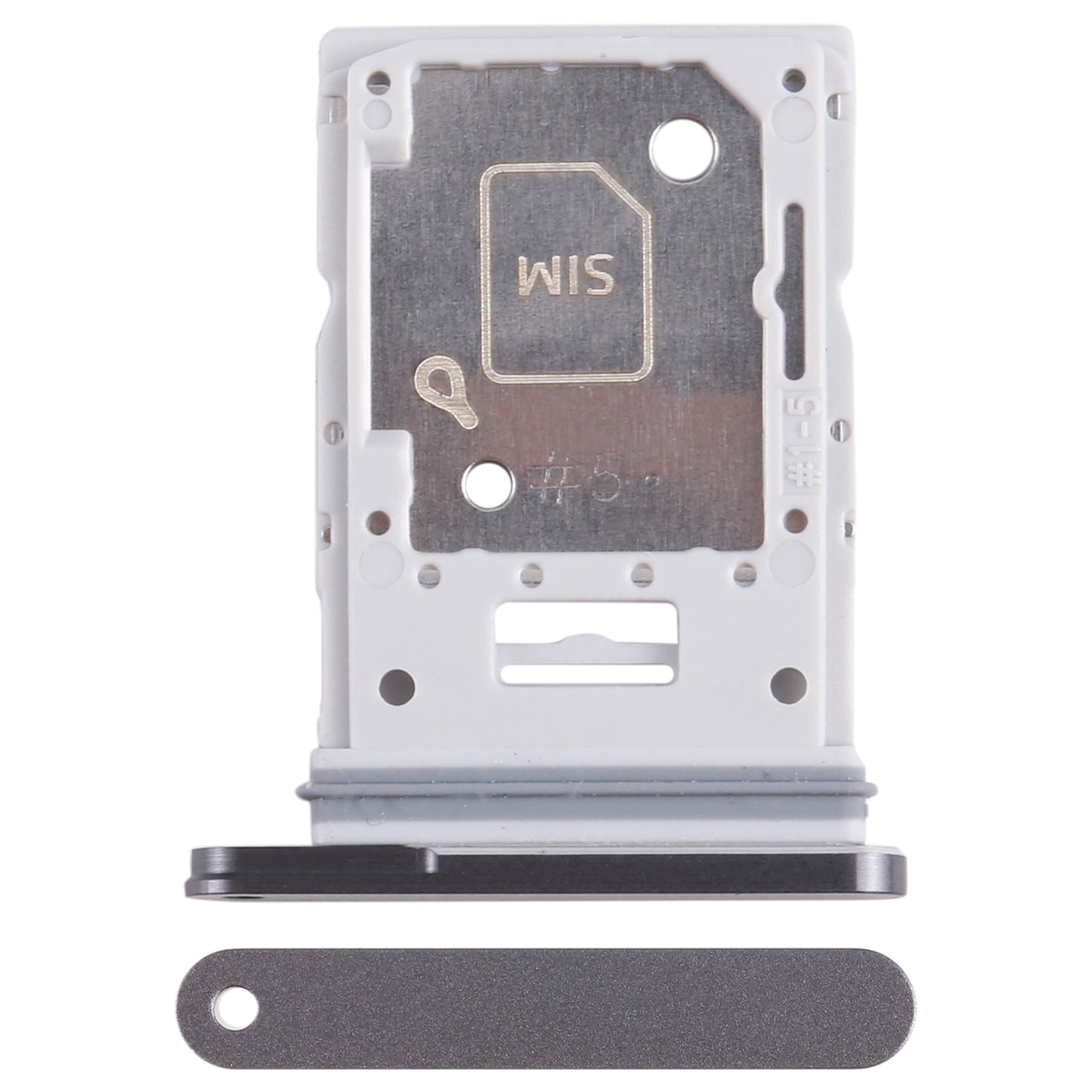 For Samsung Galaxy Tab S9+ Original SIM + Micro SD Card Tray (Graphite)