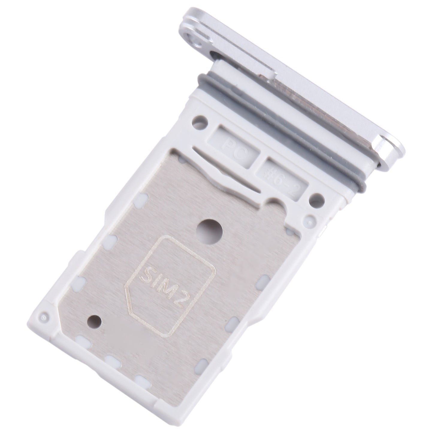 For Samsung Galaxy S23 FE SM-S711B Original SIM + SIM Card Tray (Silver)