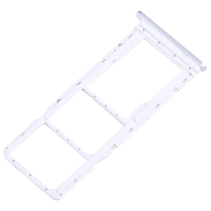 For Samsung Galaxy A05 SM-A055 Original SIM + SIM Card Tray + Micro SD Card Tray (Silver)