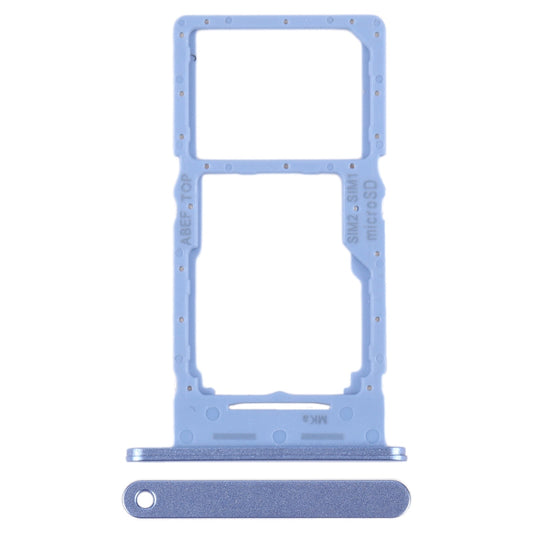 For Samsung Galaxy A25 5G SM-A256B Original SIM Card Tray + SIM Card Tray / Micro SD Card Tray (Blue)