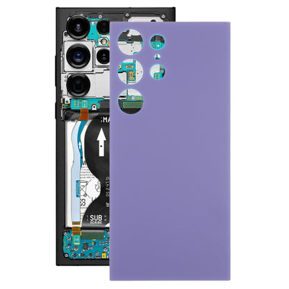 For Samsung Galaxy S24 Ultra SM-S928B OEM Battery Back Cover(Purple)