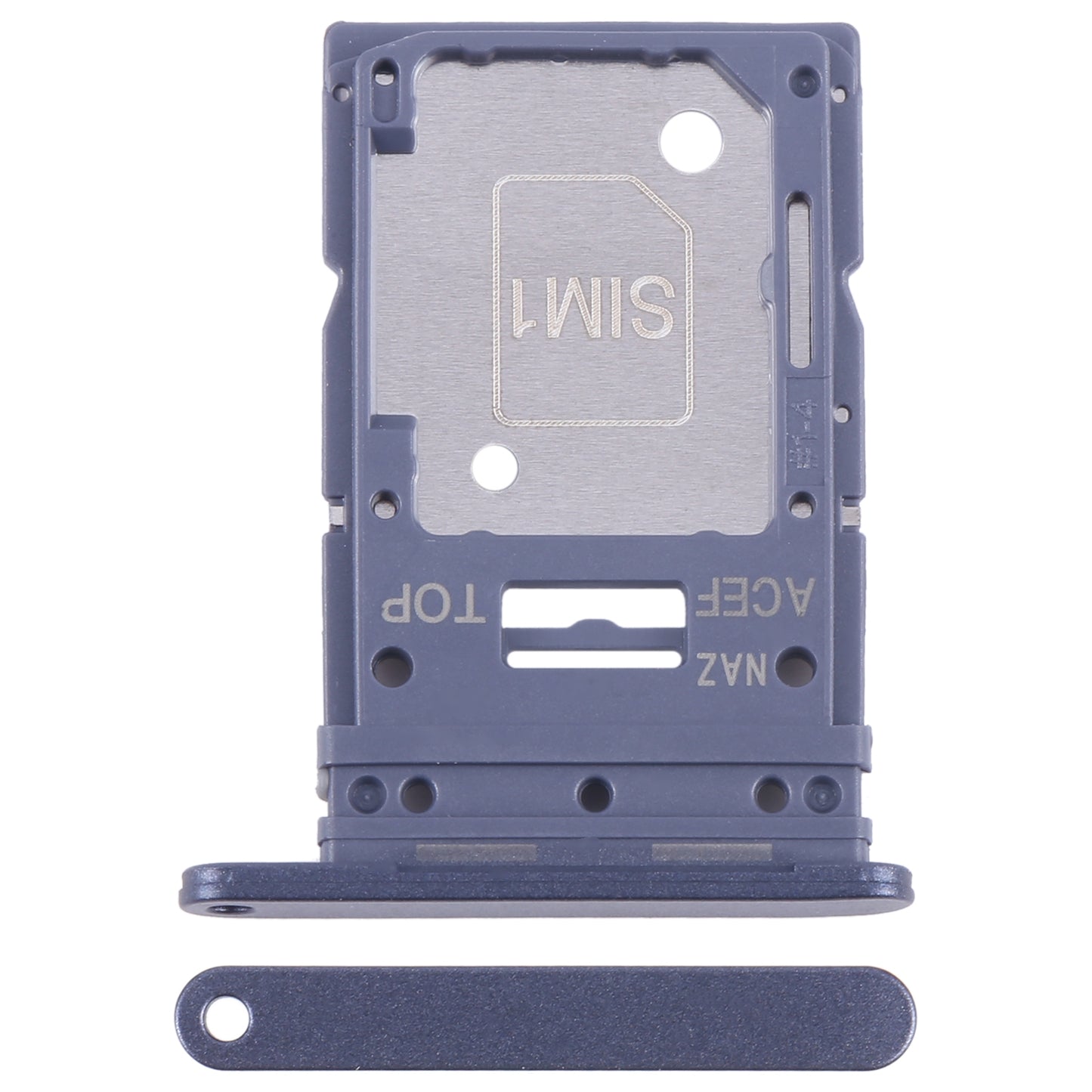 For Samsung Galaxy A35 SM-A356B Original SIM Card Tray + SIM / Micro SD Card Tray (Black)