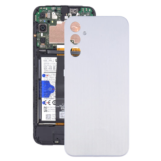 For Samsung Galaxy A14 SM-A145F Original Battery Back Cover(Silver)