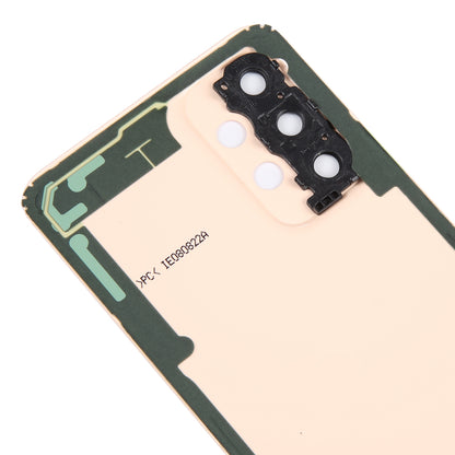 For Samsung Galaxy A23 4G SM-A235F Original Battery Back Cover with Camera Lens Frame(Pink)