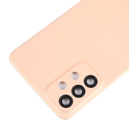 For Samsung Galaxy A23 4G SM-A235F Original Battery Back Cover with Camera Lens Frame(Pink)