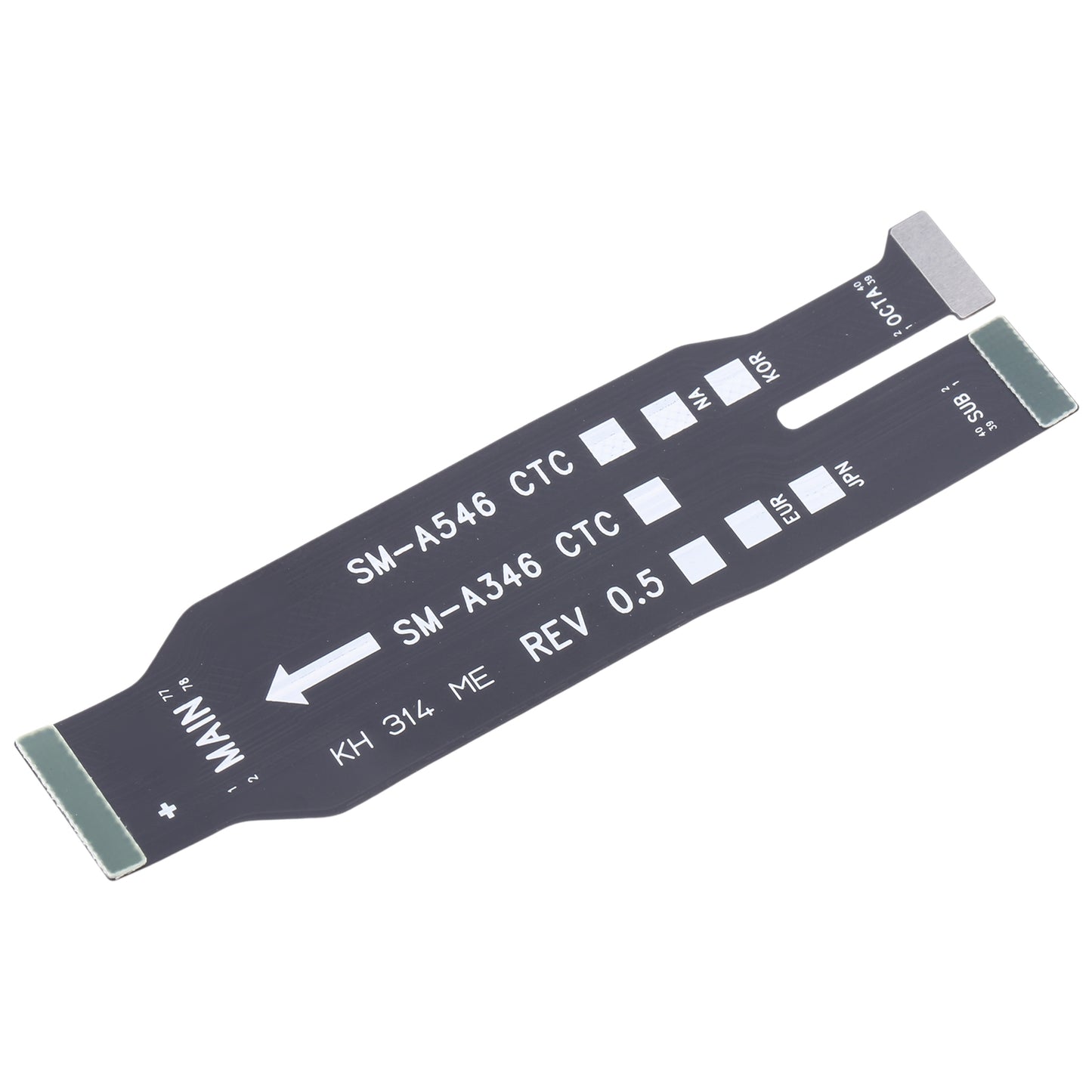 For Samsung Galaxy A55 SM-A556 Welding Motherboard Flex Cable