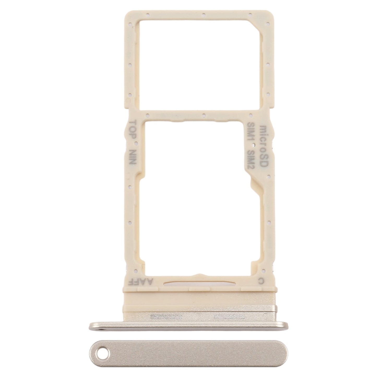 For Samsung Galaxy A16 5G SM-A166B Original SIM + SIM / Micro SD Card Tray (Gold)