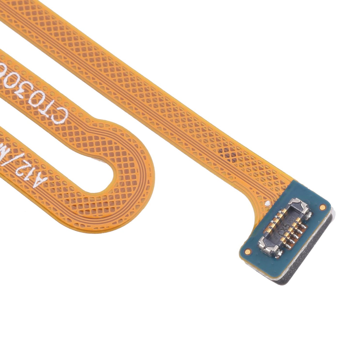 For Samsung Galaxy M12 / A12 SM-A125/M125/A127 Original Fingerprint Sensor Flex Cable (Red)