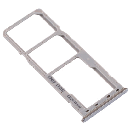 For Galaxy A20 A30 A50 SIM Card Tray + SIM Card Tray + Micro SD Card Tray (Grey)