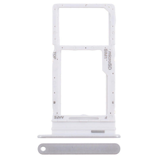 For Samsung Galaxy A16 SM-A165F Original SIM Card Tray + Micro SD Card Tray (Silver)