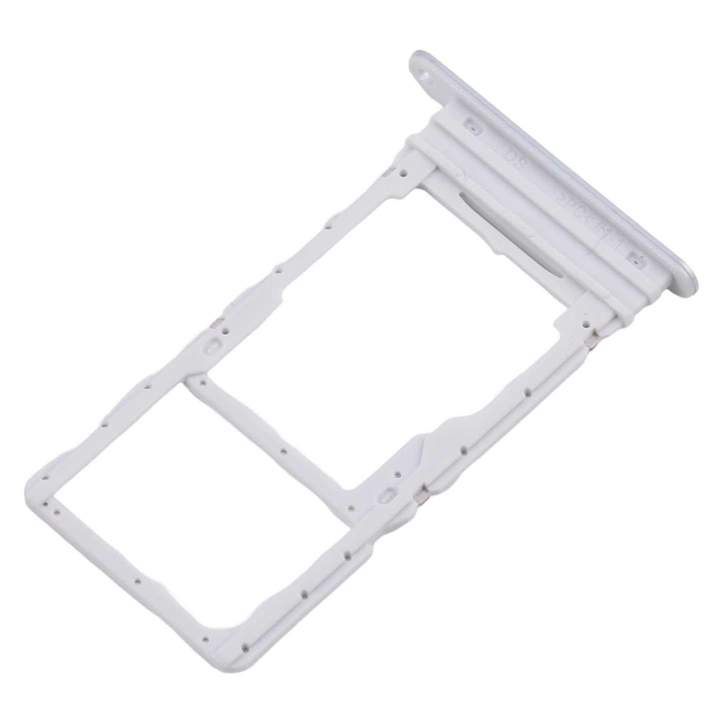 For Samsung Galaxy A16 SM-A165F Original SIM Card Tray + SIM / Micro SD Card Tray (Silver)