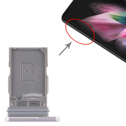 For Samsung Galaxy Z Fold3 5G SM-F926B Original SIM Card Tray (Silver)