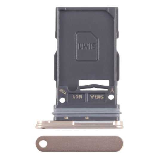 For Samsung Galaxy S24 SM-S921U Original SIM Card Tray (Gold)