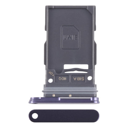 For Samsung Galaxy S24 SM-S921U Original SIM Card Tray (Purple)