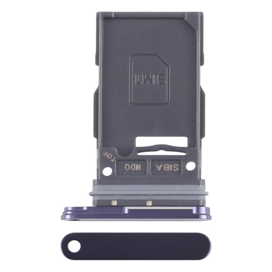 For Samsung Galaxy S24+ SM-S926B Original SIM Card Tray (Purple)