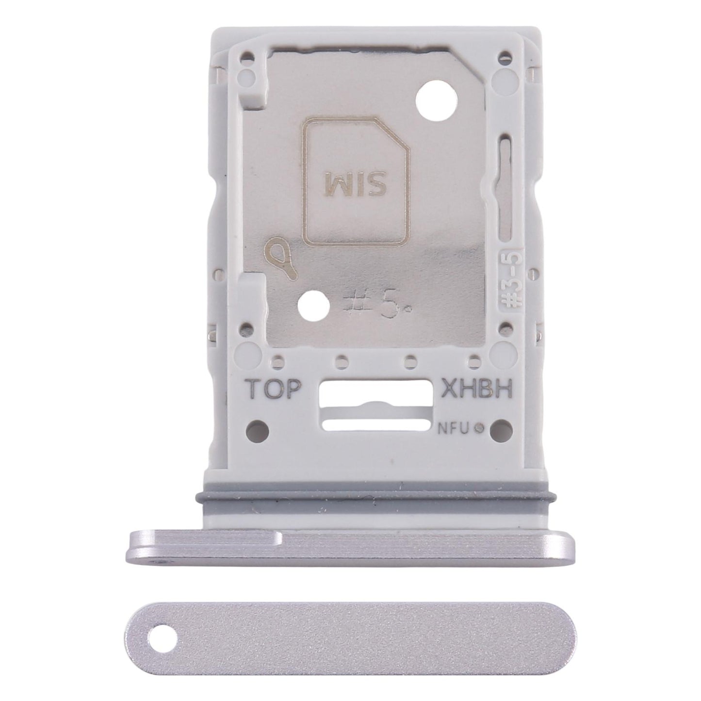 For Samsung Galxy Tab S10+ / S10 Ultra SM-X820/X826/X920/X926 SIM + Micro SD Card Tray (Silver)
