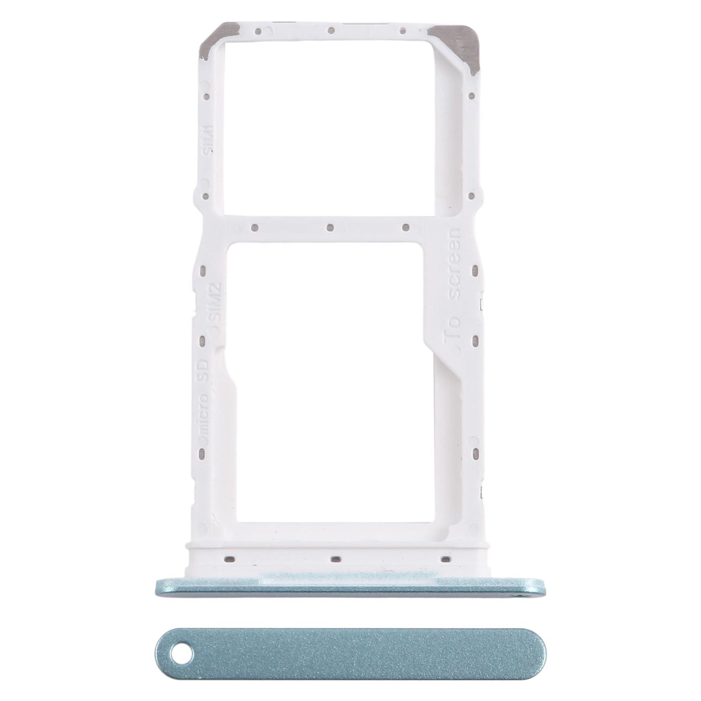 For Samsung Galaxy A16 5G SM-A166P Original SIM + SIM / Micro SD Card Tray (Green)