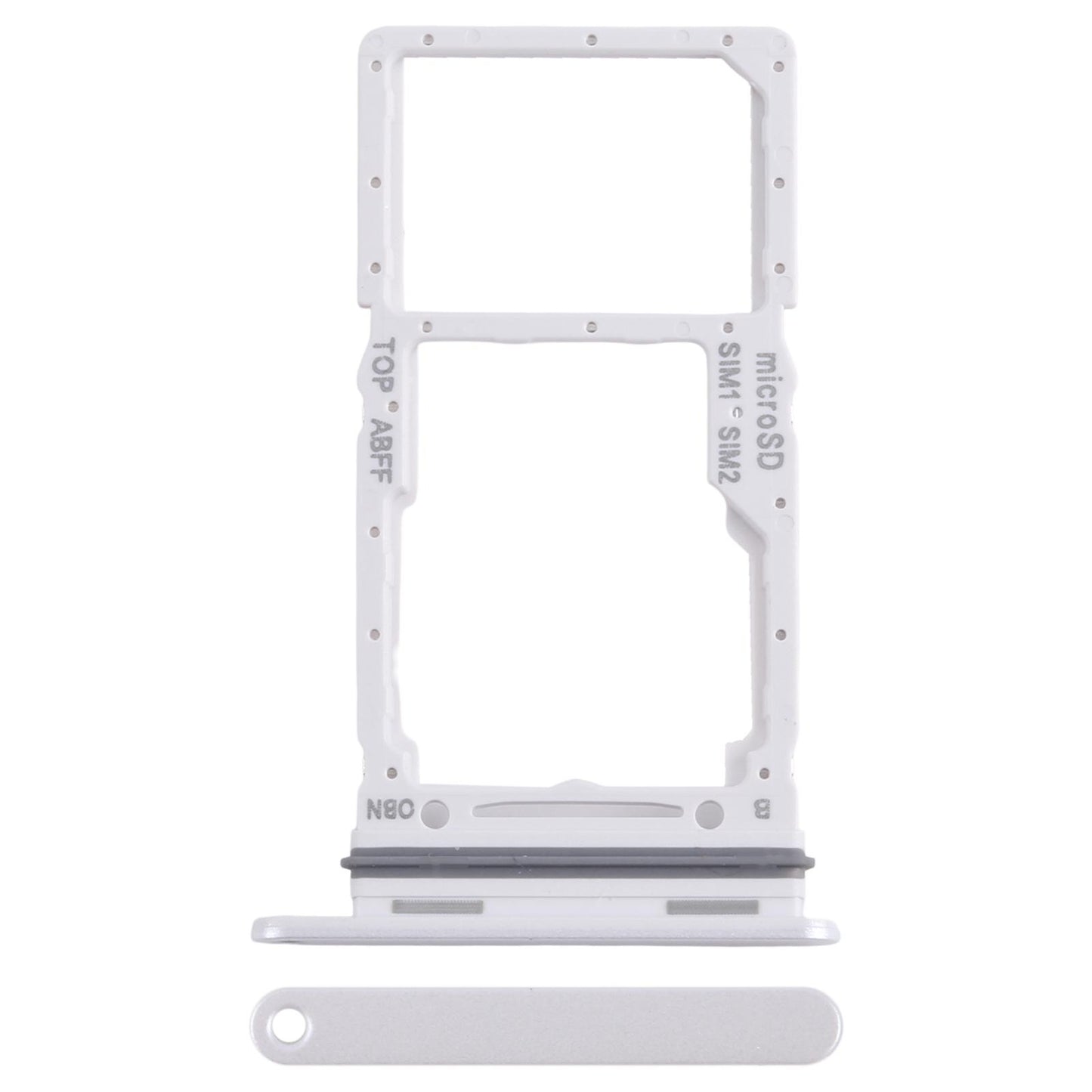For Samsung Galaxy A26 SM-A266B Original SIM + SIM / Micro SD Card Tray (White)