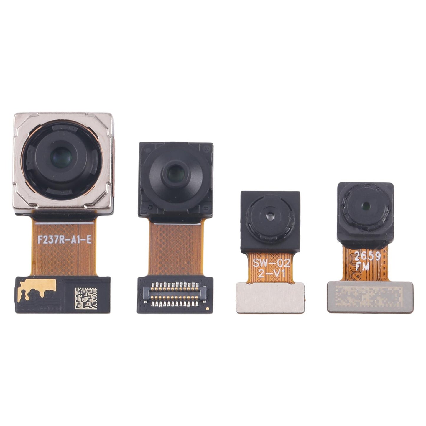 For Samsung Galaxy A05s SM-A057F Original Camera Set (Depth + Macro + Back Camera + Front Camera)