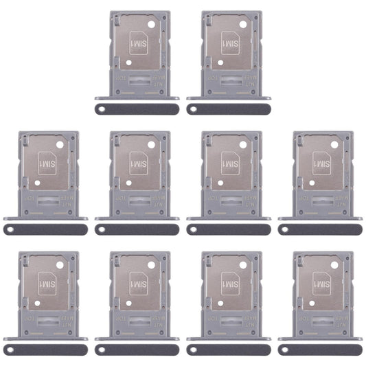 For Samsung Galaxy M35 5G SM-M356B 10pcs Original SIM + SIM / Micro SD Card Tray (Grey)